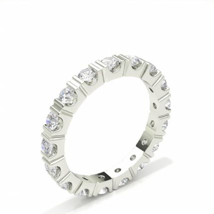 Bar Setting Full Eternity Diamond Ring